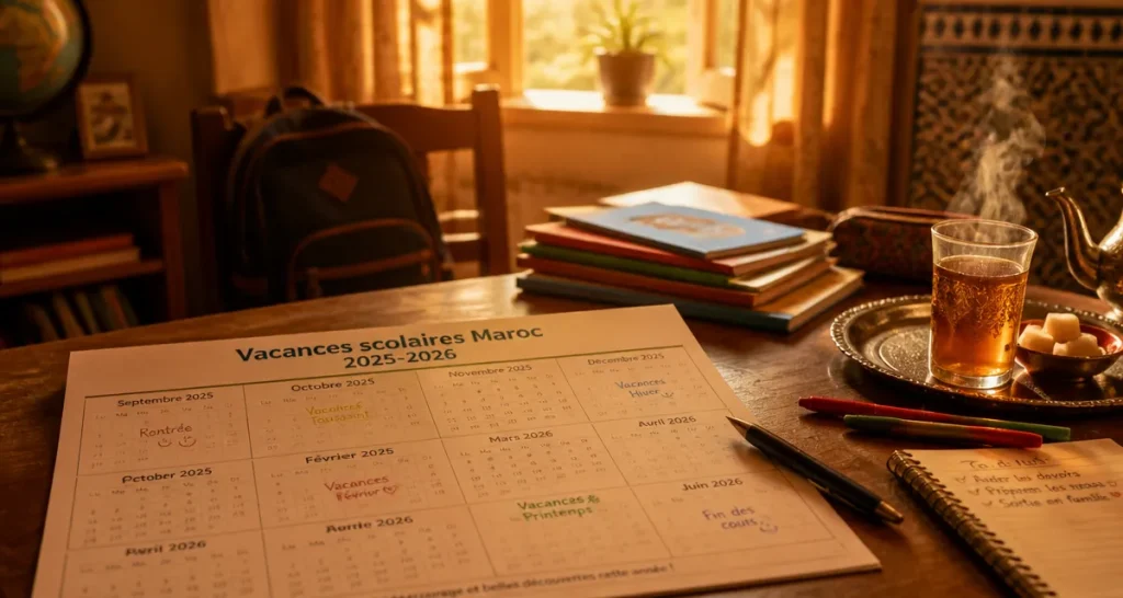 Calendrier scolaire au Maroc : 5 périodes de repos et les clés pour anticiper les fêtes mobiles
