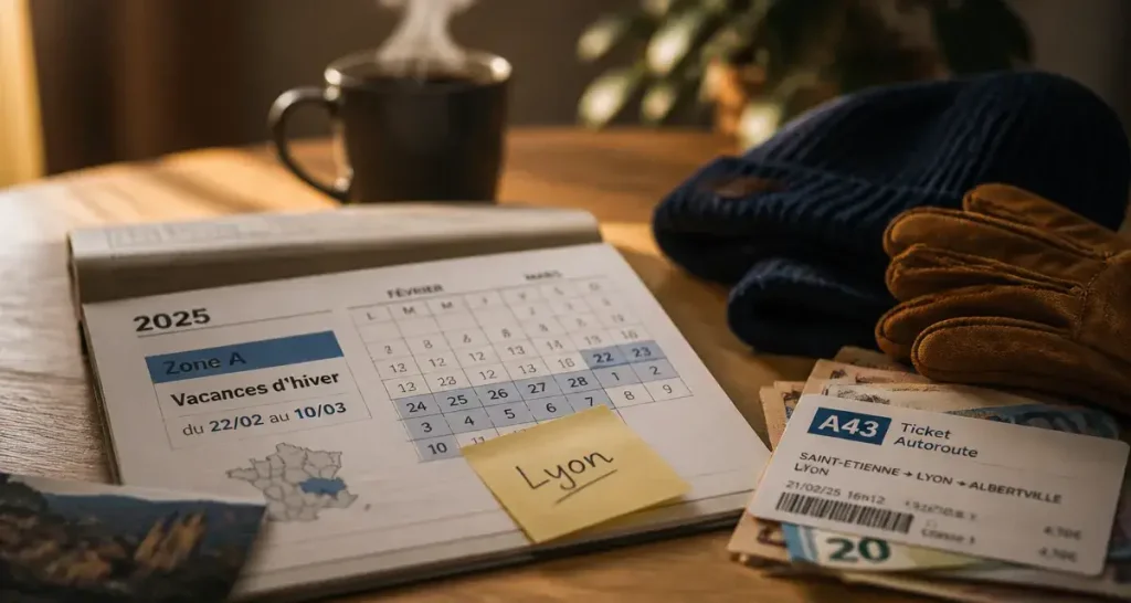 Vacances de février 2025 à Lyon : dates officielles et calendrier de la Zone A