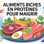 aliments riches en proteines pour maigrir composition assiette équilibrée
