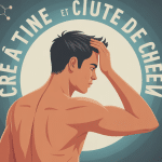 creatine perte de cheveux visuel homme miroir