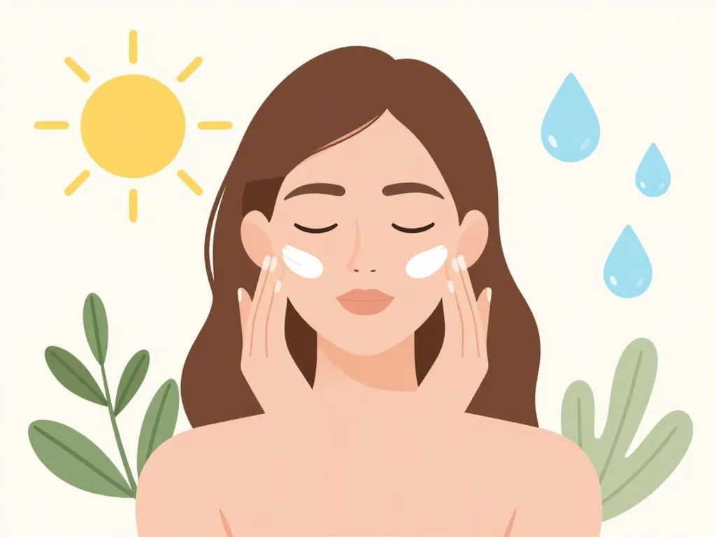 Massage visage soin quotidien elasticite de la peau