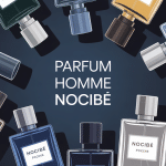 nocibé parfum homme flacons illustration chic