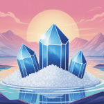 sel bleu de perse danger cristaux bleus rarete