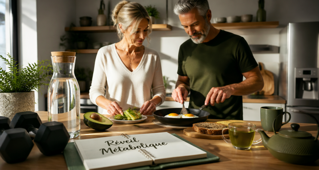 comment augmenter son metabolisme apres 50 ans couple cuisine petit dejeuner
