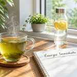 comment avoir de l energie rapidement tasse the vert noix