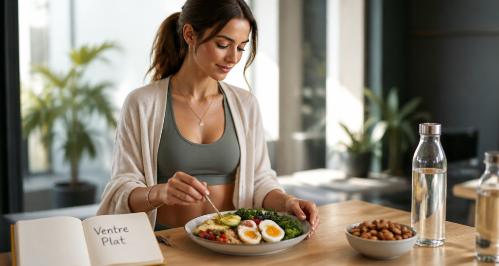 maigrir du ventre alimentation repas équilibré
