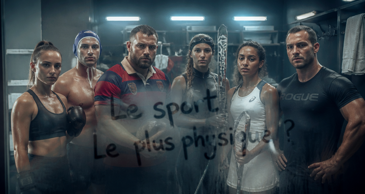 quel sport est le plus physique athlètes sportifs vestiaire