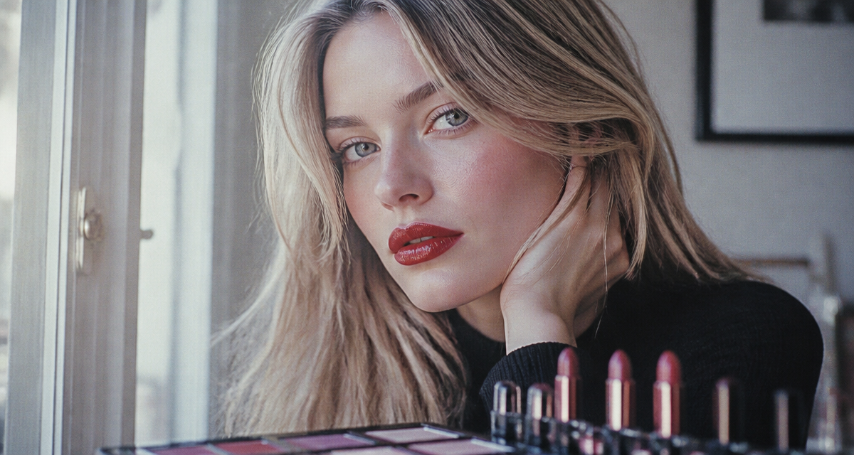 quelle couleur de rouge à lèvres pour peau claire femme lèvres cerise