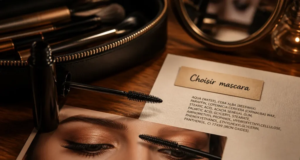Quel mascara choisir : brosse conique et élastomère sur cils