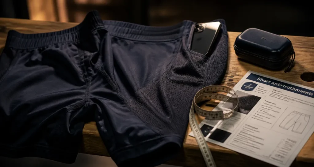 Short de sport pour femme : coupes techniques, tissu mesh et coutures