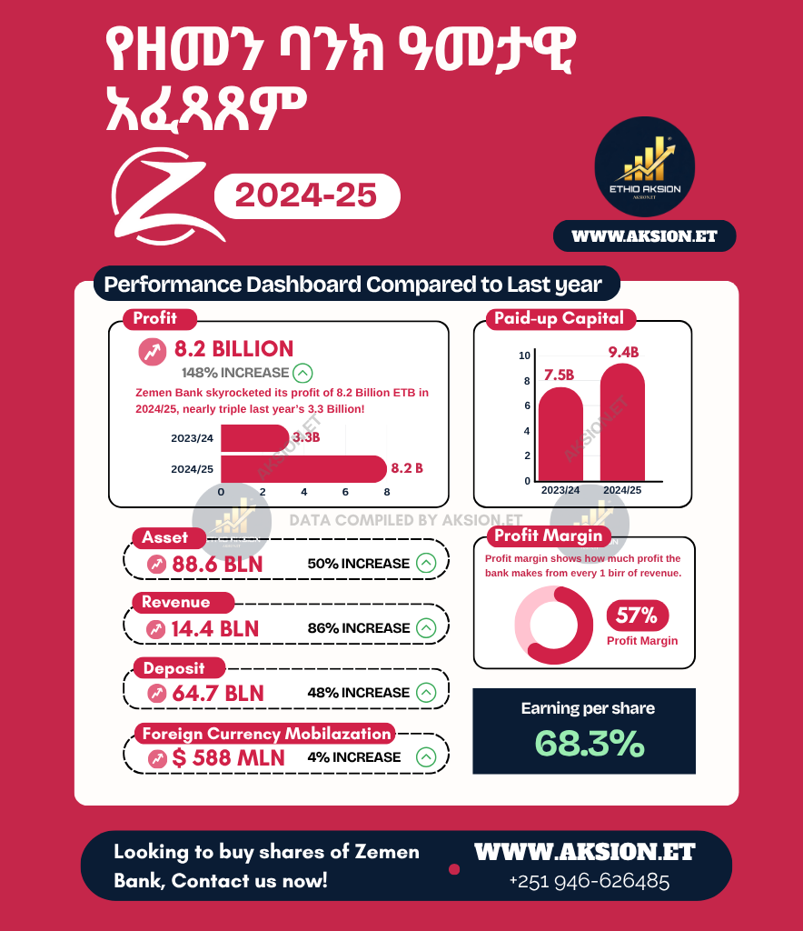 Zemen Bank 2025 performance