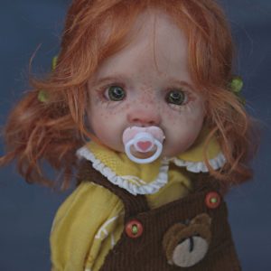 alex berg ob11 redhead doll green eyes freckles