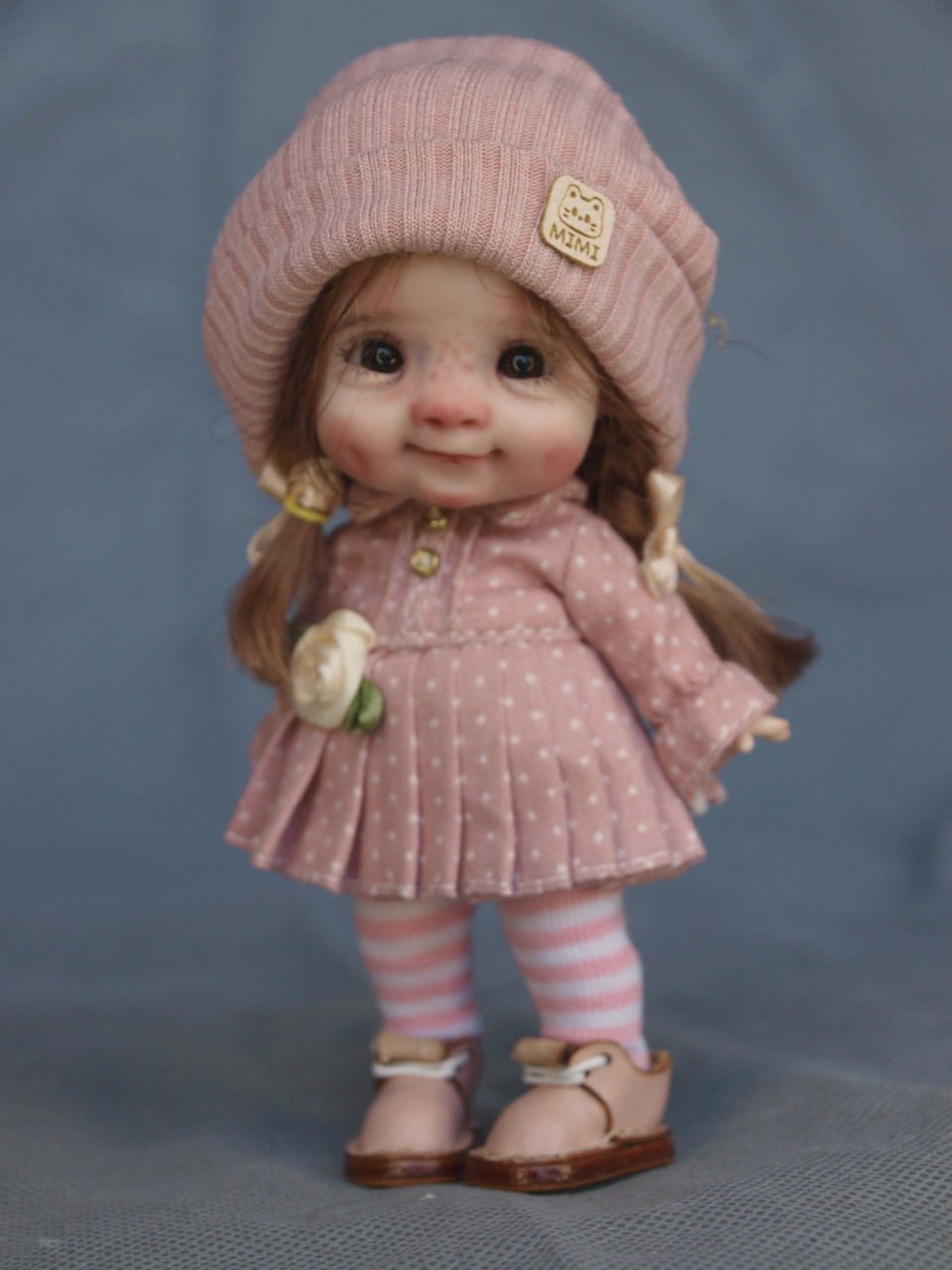 OB11 Doll Emma by Alex Berg – OOAK Gentle Sweetheart Doll - Custom ...