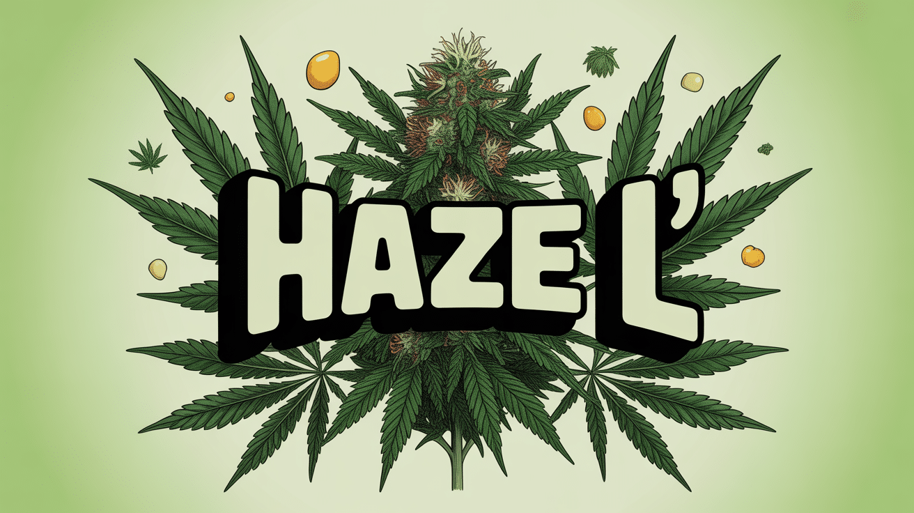 plante cannabis haze l stylisee moderne