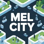 vue aérienne mel city complexe moderne innovant