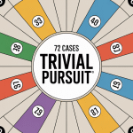 vue du plateau avec nombre de cases Trivial Pursuit