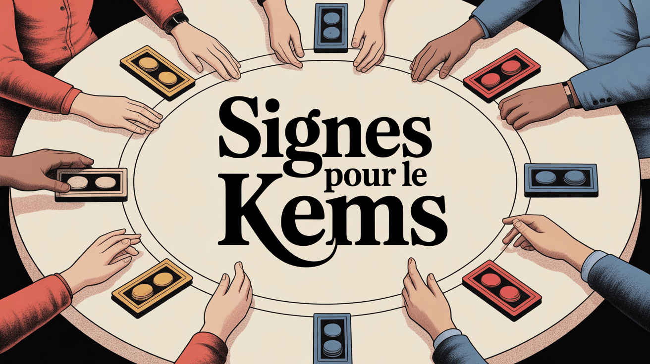 Illustration signe pour le kems complicité discrète