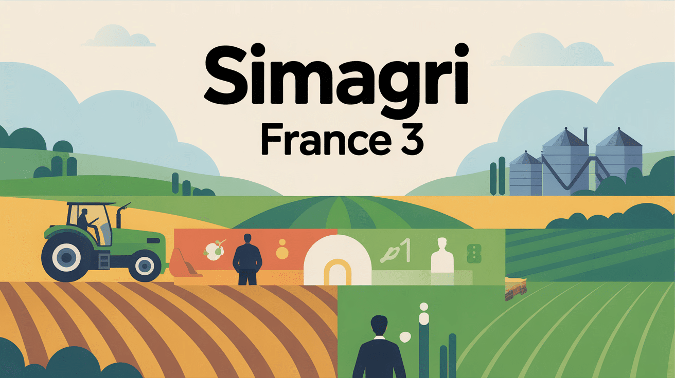 Illustration simagri france 3, pont entre jeu agricole et médias