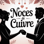 Illustration noces de cuivre 32 ans de mariage