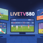 Illustration livetv580 streaming sportif écran multiples