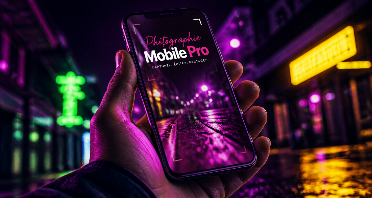 photographe smartphone effet bokeh urbain