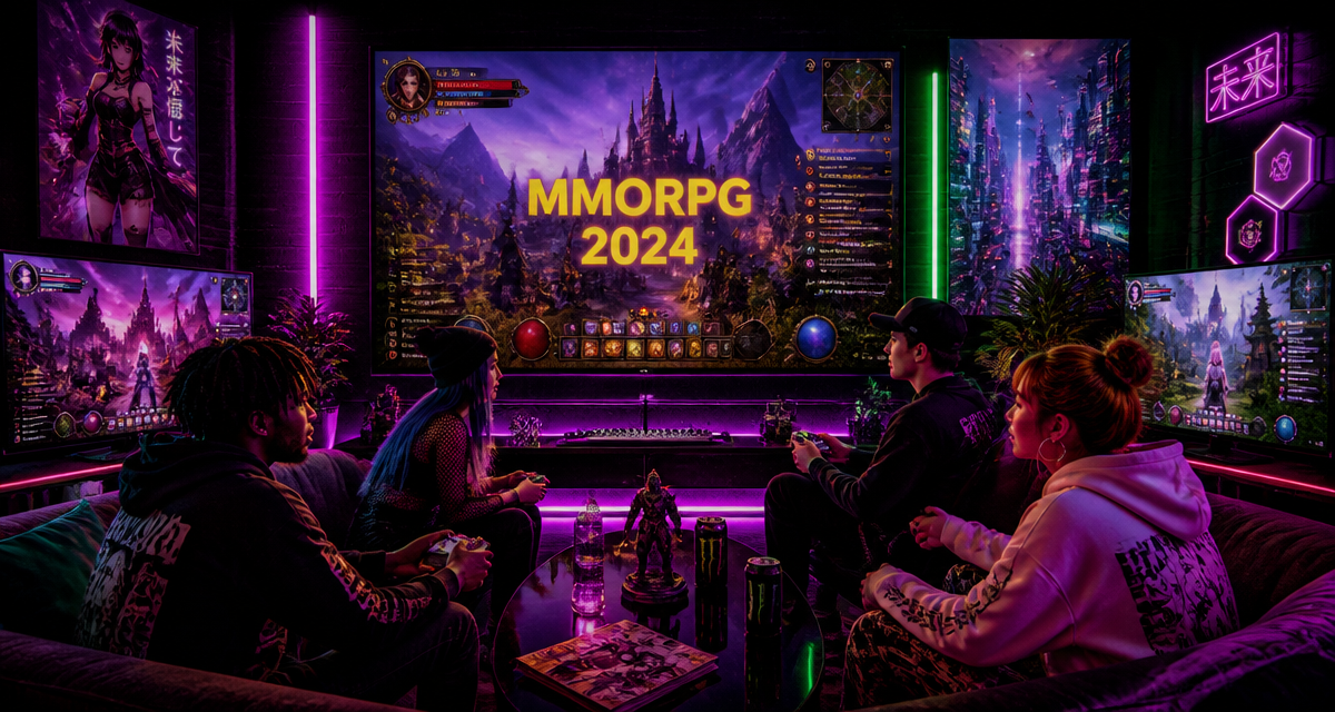 mmo 2024 joueurs salon gaming