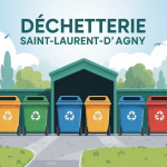 illustration déchetterie saint laurent d'agny tri des déchets