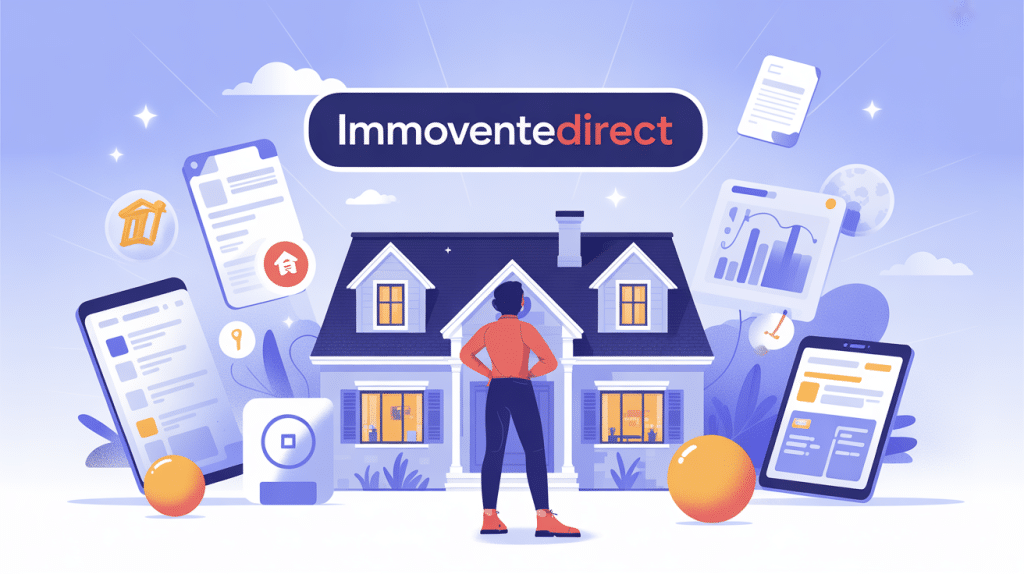 immoventedirect illustration vente immobilière digitale