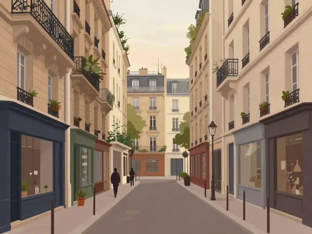 passage Sigaud vie quotidienne architecture Paris