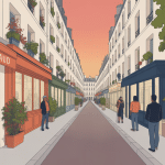 passage Sigaud immeubles anciens ambiance faubourg