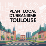 illustration plan local d'urbanisme toulouse ambiance urbaine