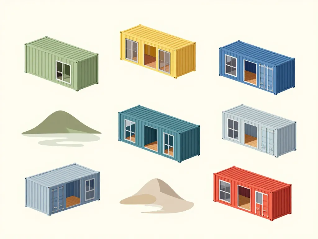 illustration facteurs prix maisons containers coût
