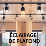 eclairage pour plafond moderne et chaleureux