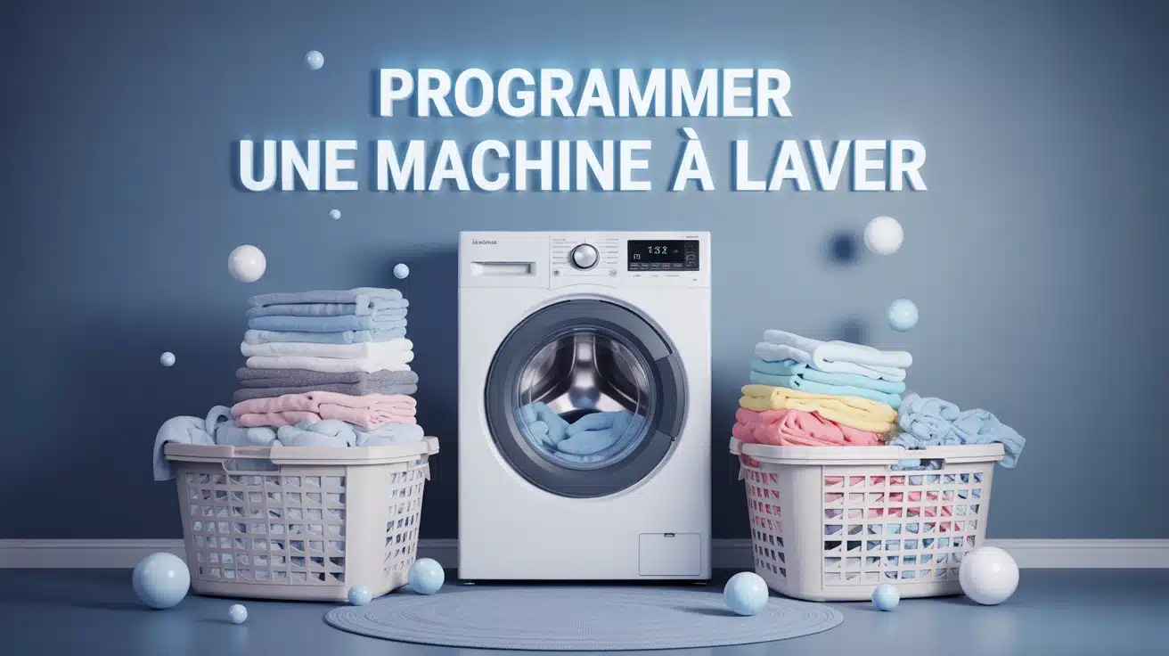 comment programmer une machine à laver réglages