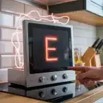 plaque induction erreur e affichée sur écran