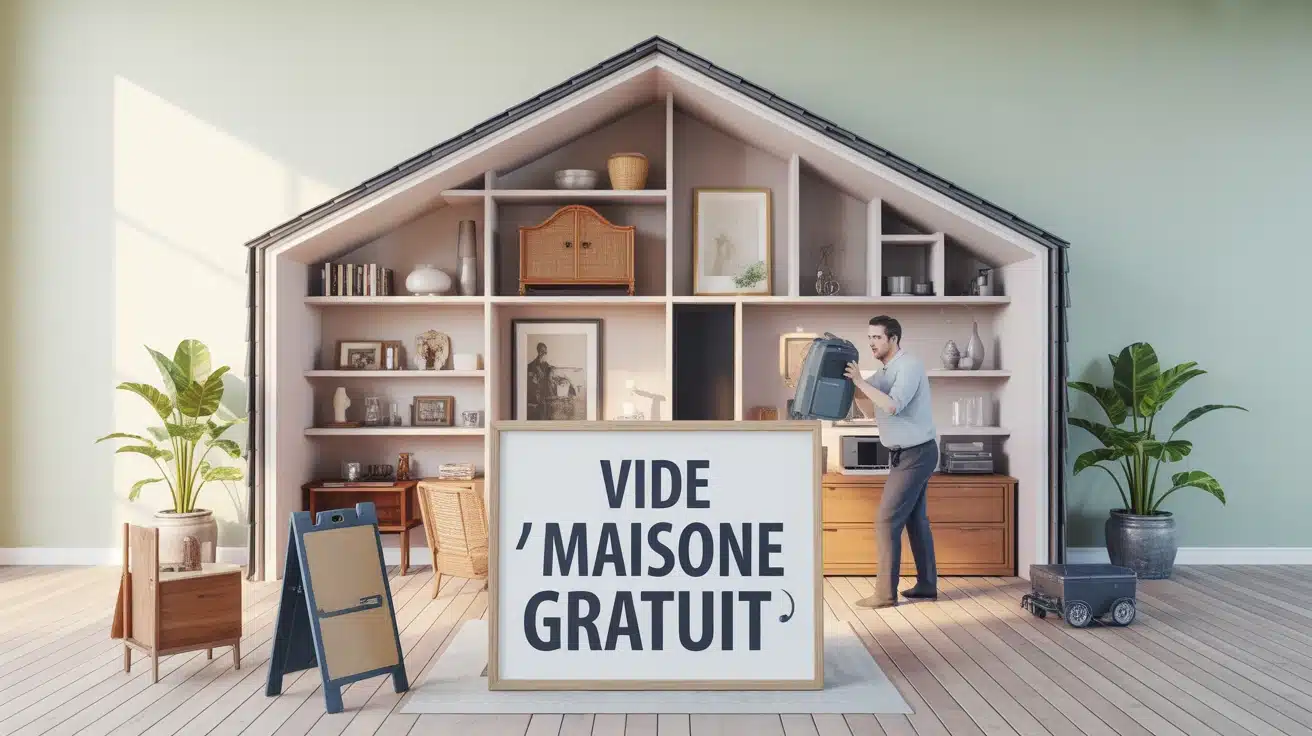 vide maison gratuit tri meubles anciens