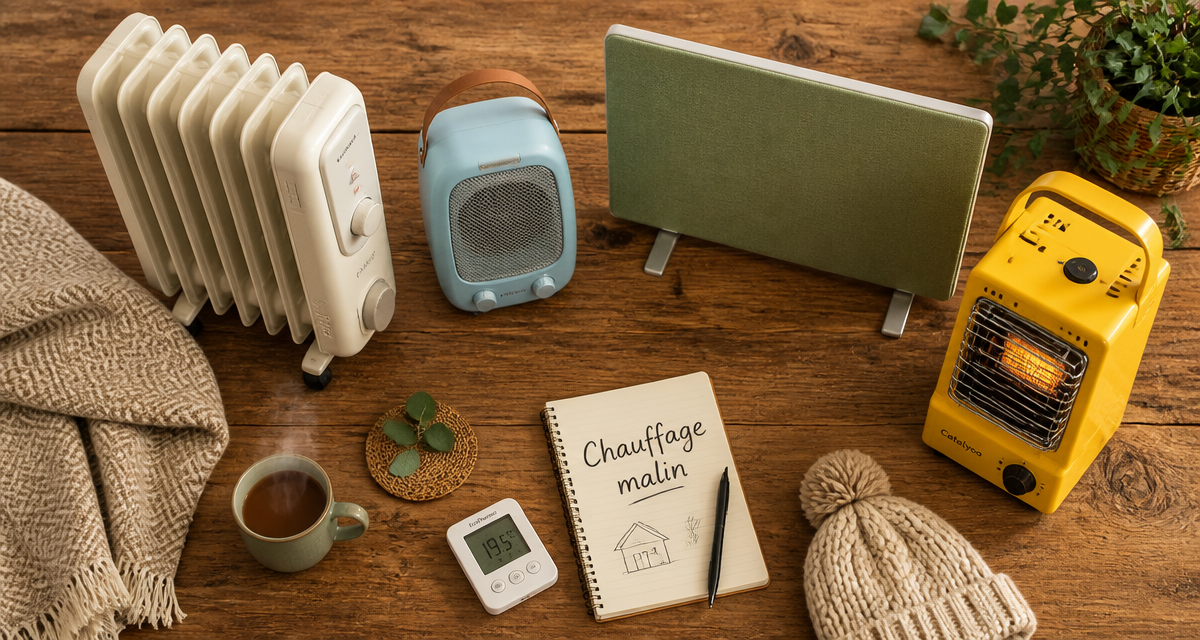 chauffage d'appoint basse consommation appareils sur table