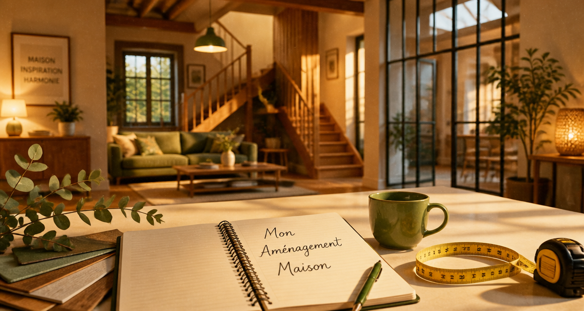 mon amenagement maison salon bois verriere