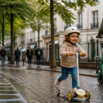 trottinette ou patinette enfant adulte rue
