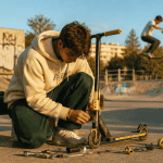 marque trottinette freestyle rider skatepark