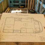 plan amenager un fourgon sur table avec outils