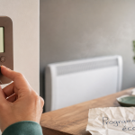 Thermostat chauffage électrique avec programmation éco et économies