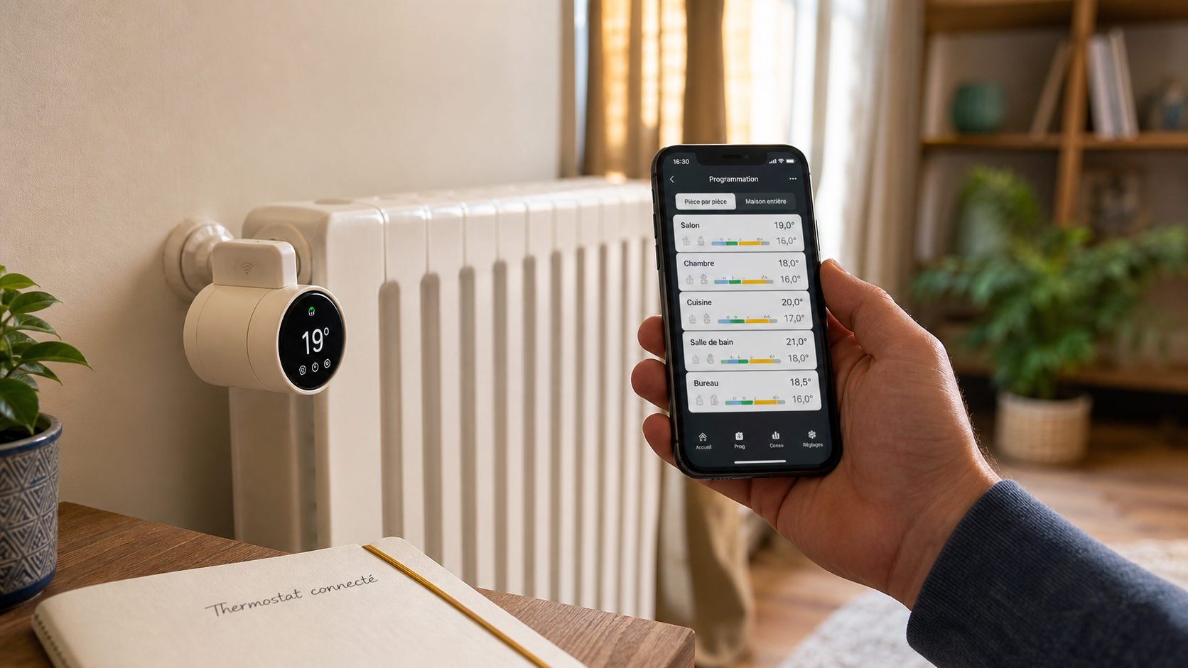 Thermostat connecté radiateur : économies jusqu’à 15 % et compatibilités à vérifier