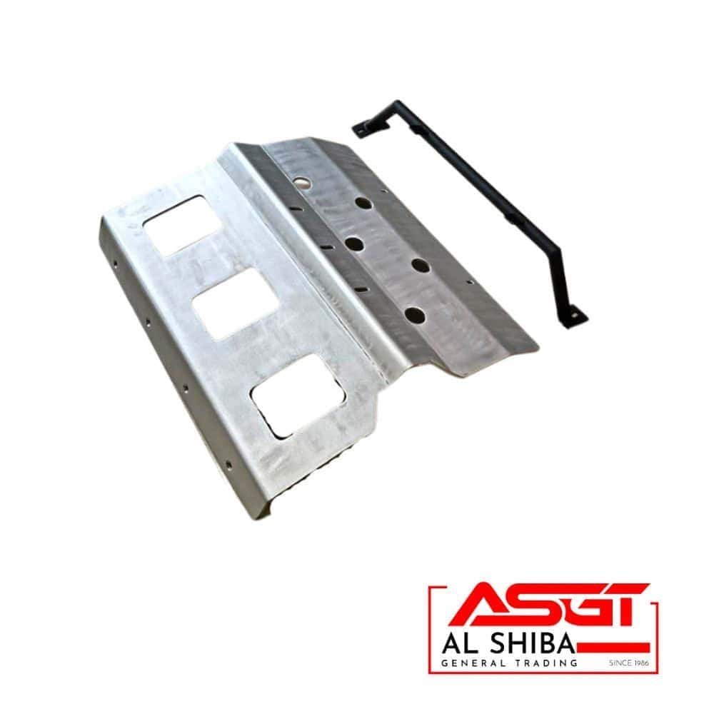 Al Shiba General Trading metal mounting bracket with handle for industrial use.