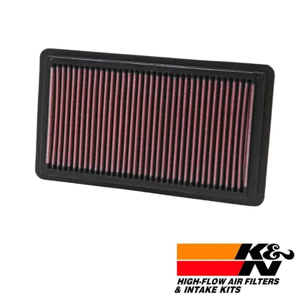 High-flow air filter for automotive engines, durable and efficient filtration system.