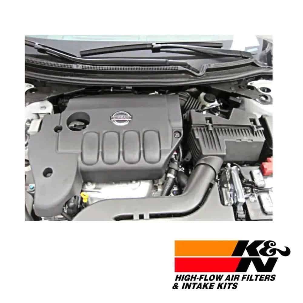 High-flow air filters and intake kits for Nissan vehicles at Al Shiba General Trading. Enhance engin.