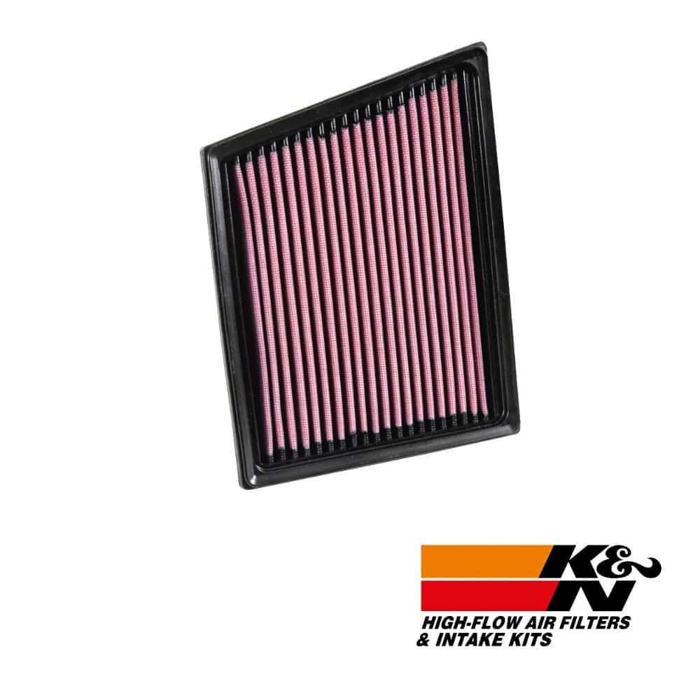 High-flow air filter for vehicle engines, durable and efficient.