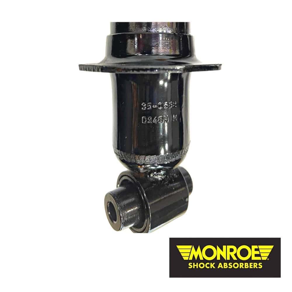 Shock absorber component for vehicle suspension system, branded Monroe.