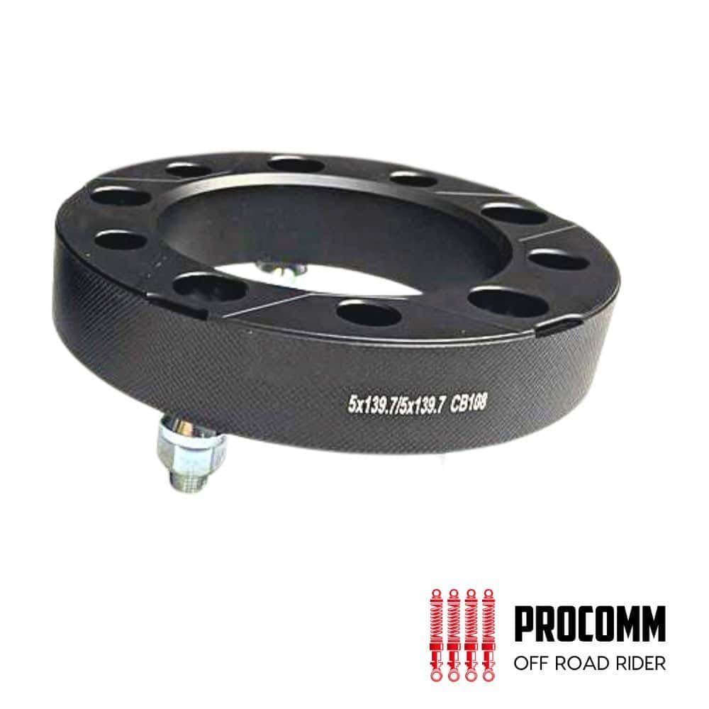 Heavy-duty wheel spacer for off-road vehicles, durable and reliable.