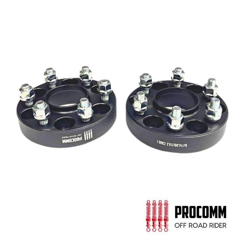 Heavy-duty wheel spacers for off-road vehicles, durable and reliable.